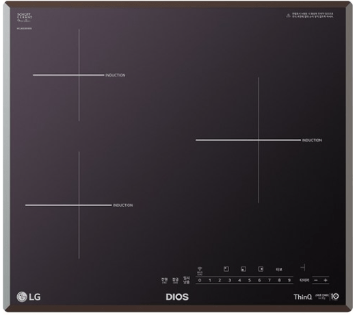 LG 디오스 인덕션 빌트인 3구 전기레인지 미라듀어 글라스
